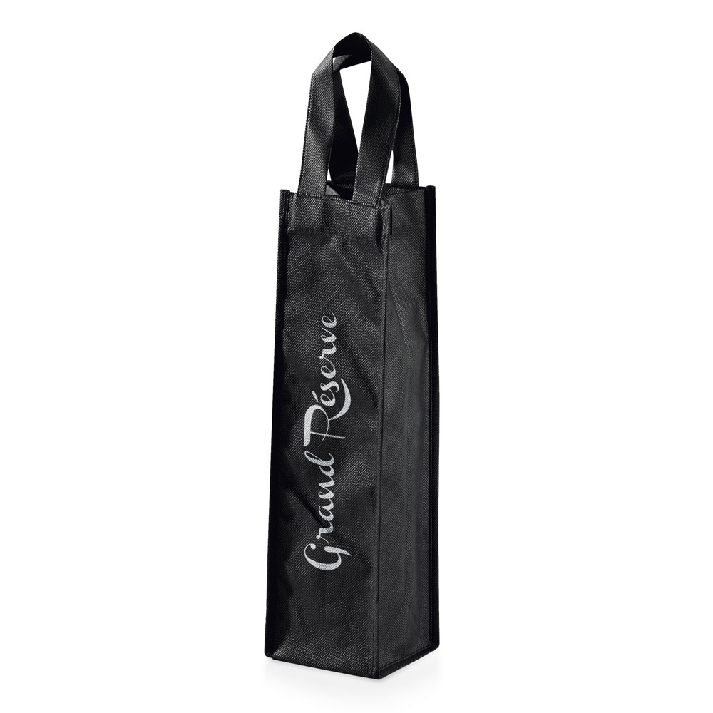 Sacola para 1 garrafa em non-woven (80 g/m²)