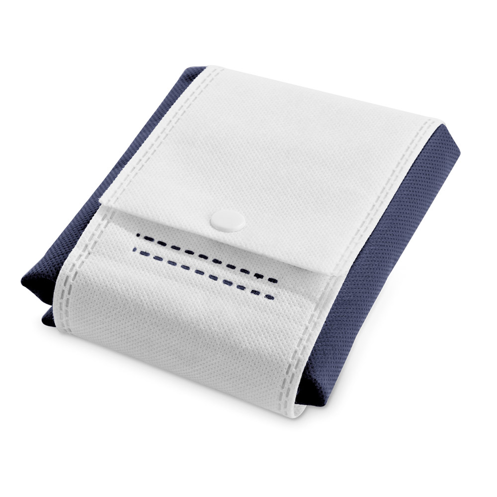 Sacola dobrável em non-woven (80 g/m²) com alças