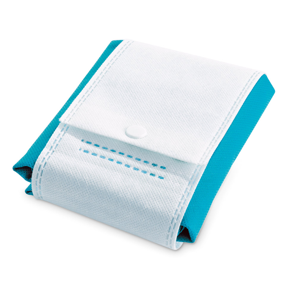 Sacola dobrável em non-woven (80 g/m²) com alças