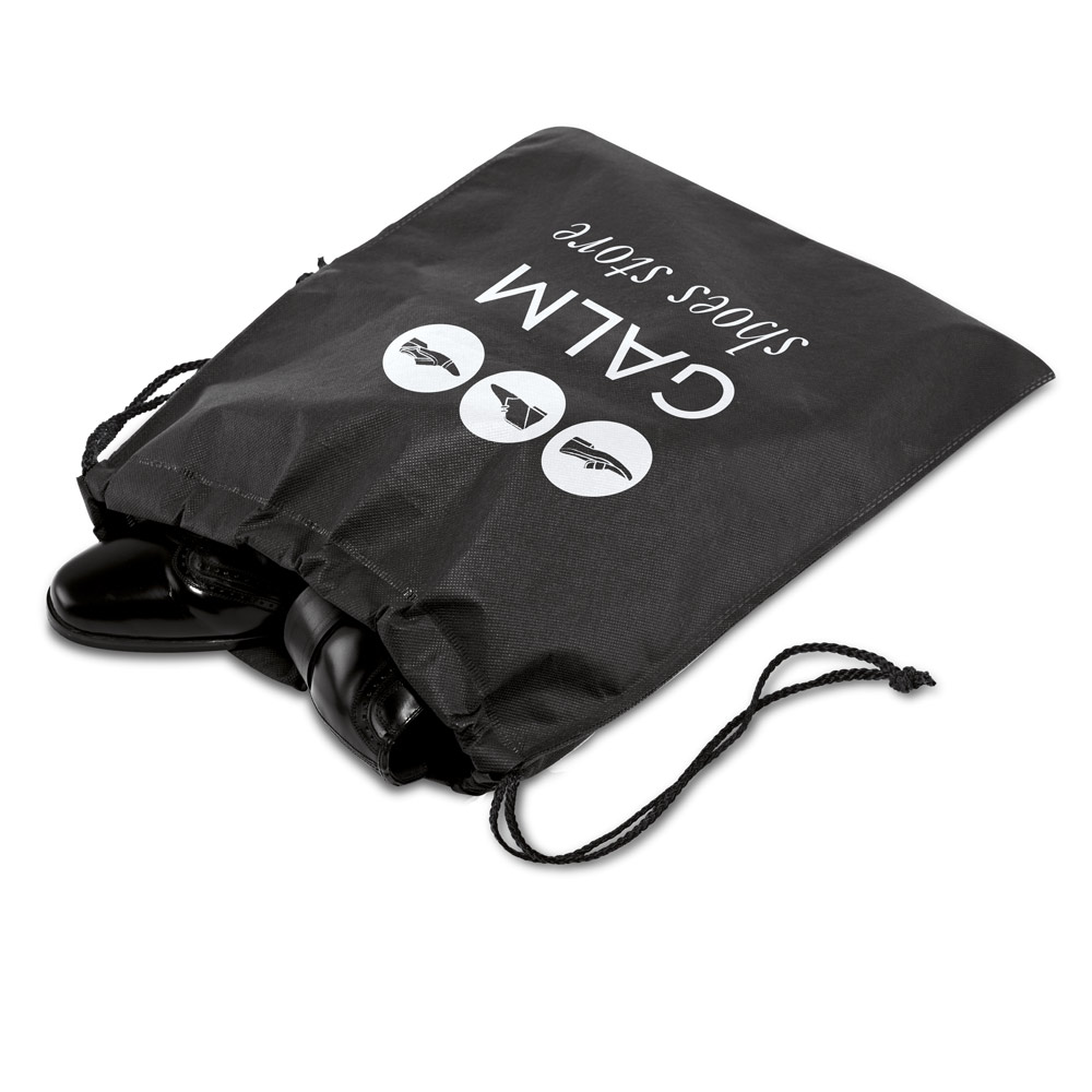 Bolsa para sapatos em non-woven (80 g/m²)