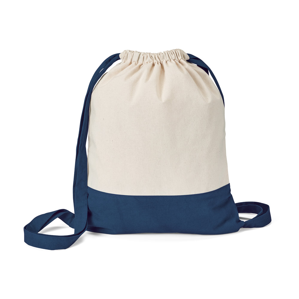 Saco tipo mochila 100% algodão (180 g/m²)