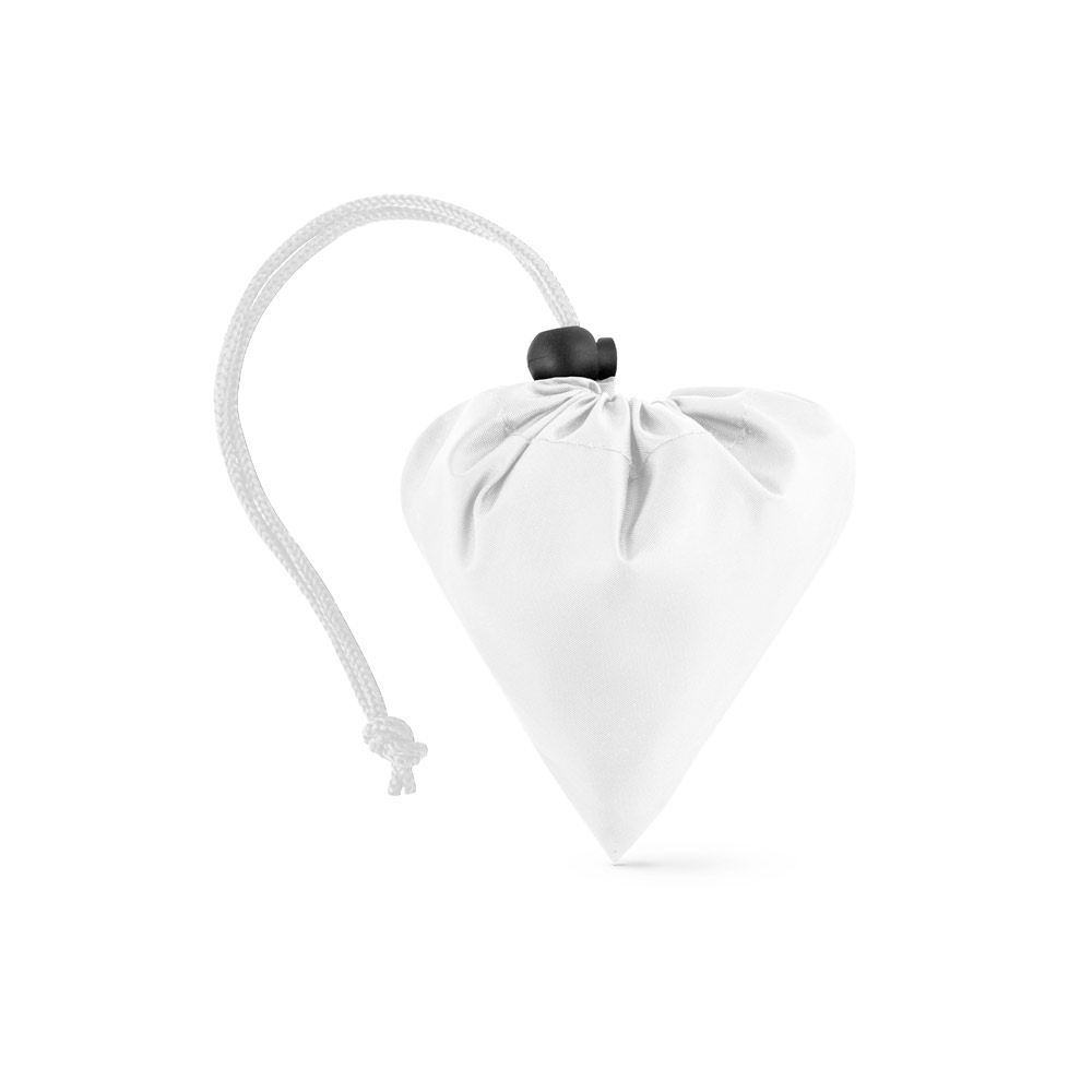 Sacola dobrável em poliéster reciclado 190T com alças