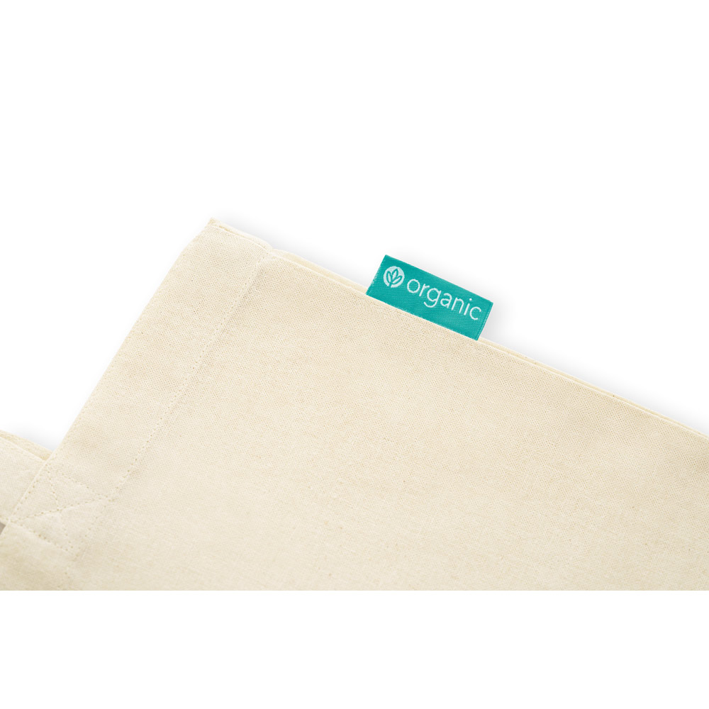 Sacola 100% algodão orgânico (120 g/m²)