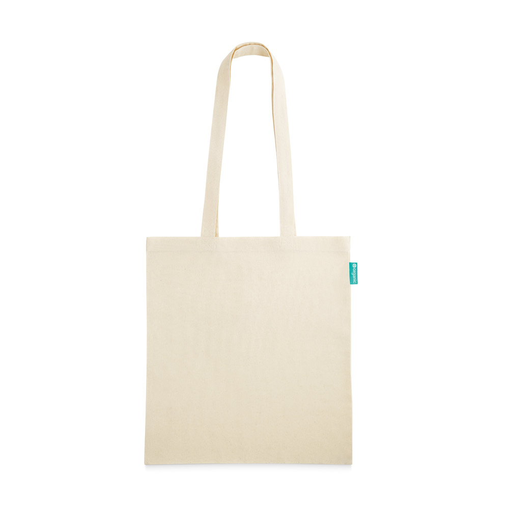 Sacola 100% algodão orgânico (120 g/m²)