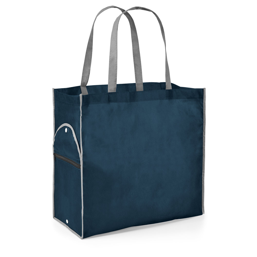 Sacola dobrável em non-woven (80 g/m²) com alças
