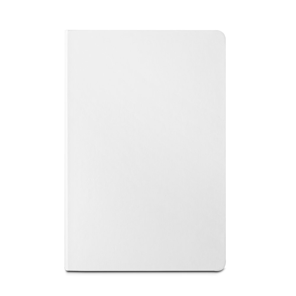 Caderno A5 resistente à água em papel pedra com 128 páginas pautadas (120g/m²)