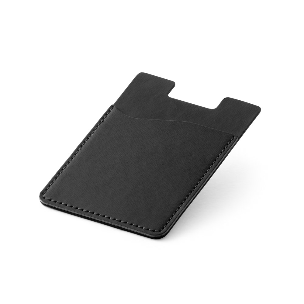 Porta cartões para celular em PU com bloqueio de RFID