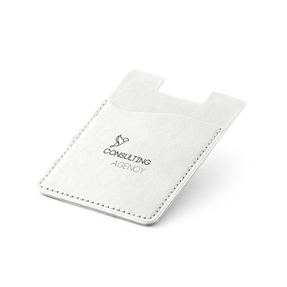 Porta cartões para celular em PU com bloqueio de RFID