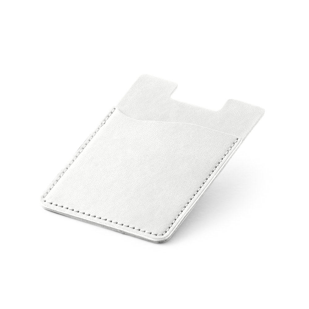 Porta cartões para celular em PU com bloqueio de RFID