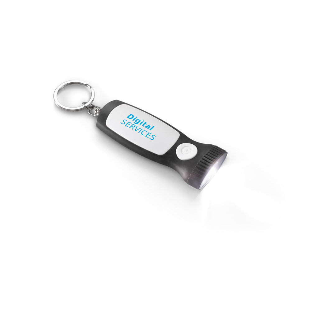 Chaveiro com ABS com luz LED