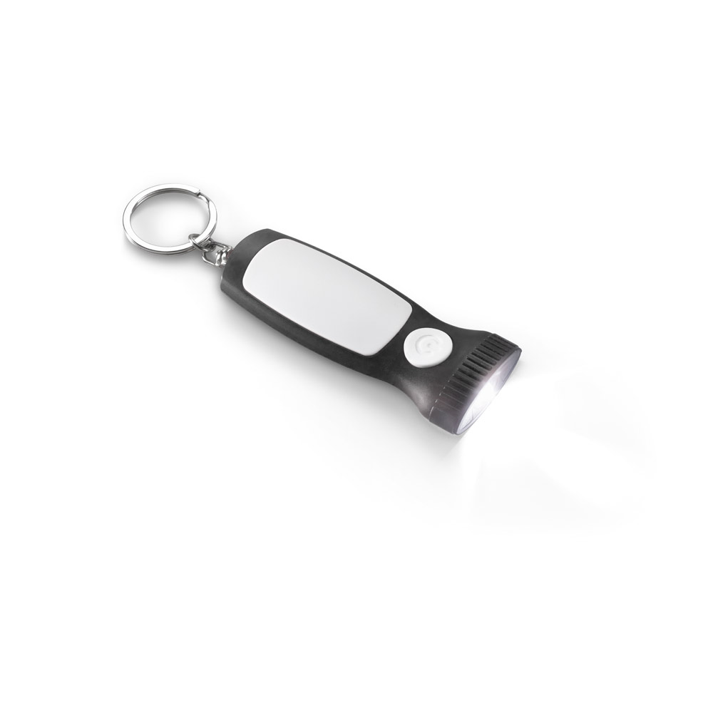 Chaveiro com ABS com luz LED