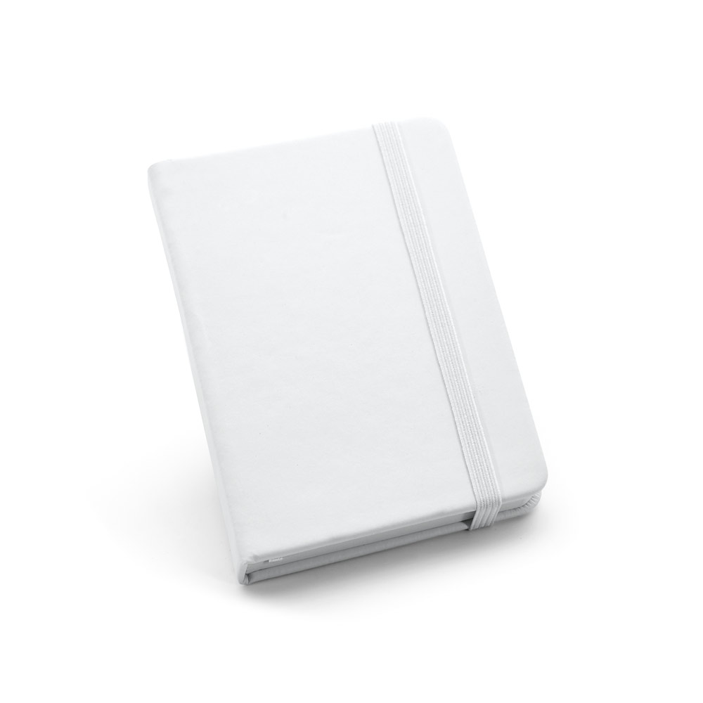 Caderno de bolso em c.sintético com páginas lisas