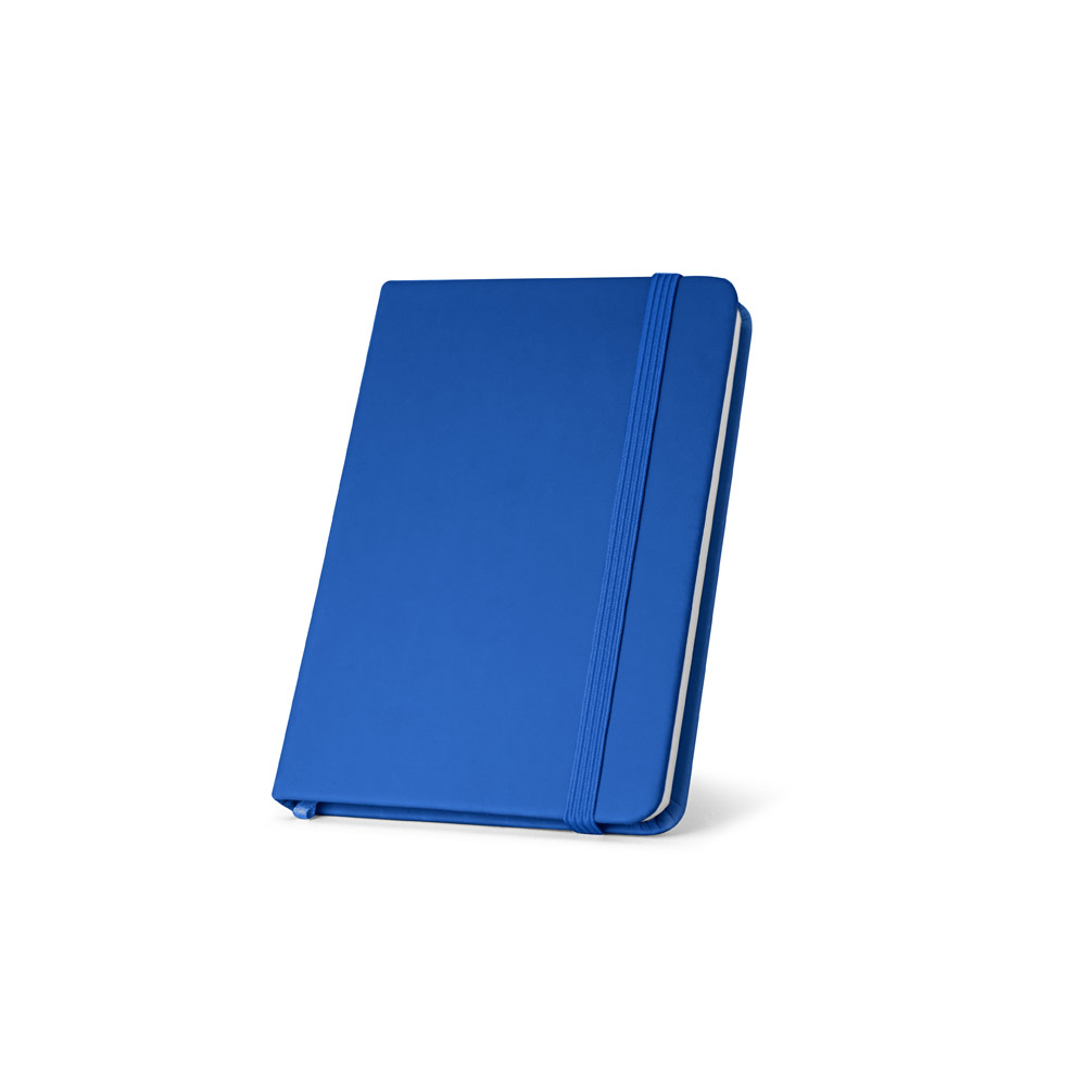 Caderno de bolso em c.sintético com páginas lisas
