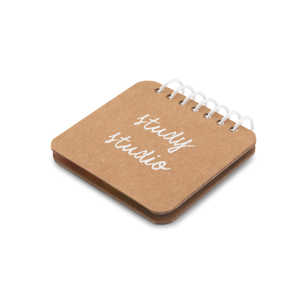 Caderno com capa em papek kraft