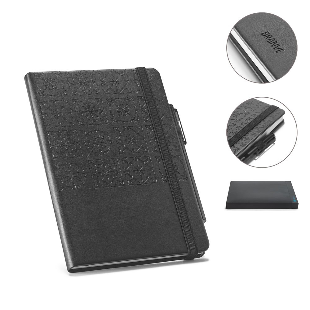Caderno TILES A5 em C.sintético