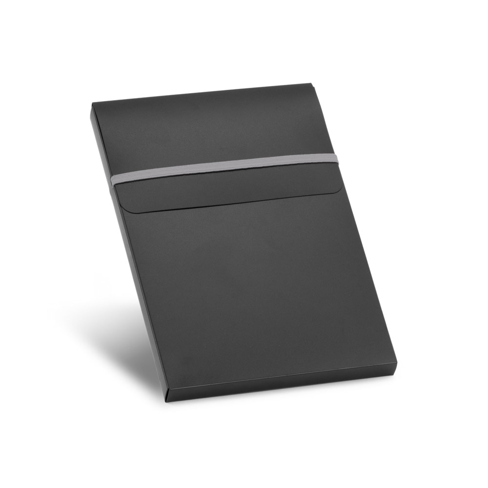 Conjunto de caderno A5 e esferográfica
