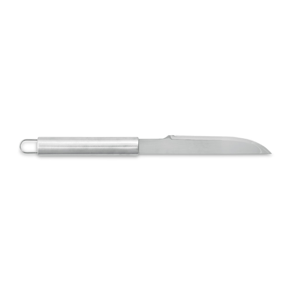 Kit churrasco em estojo de alumínio com luva de cozinha em poliéster e 6 utensílios em aço inox