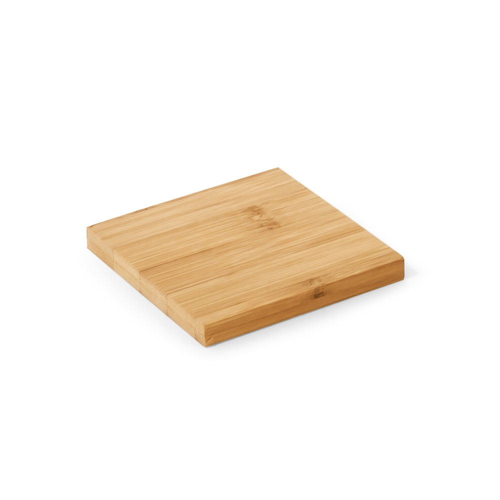 Kit de 4 porta copos em bambu