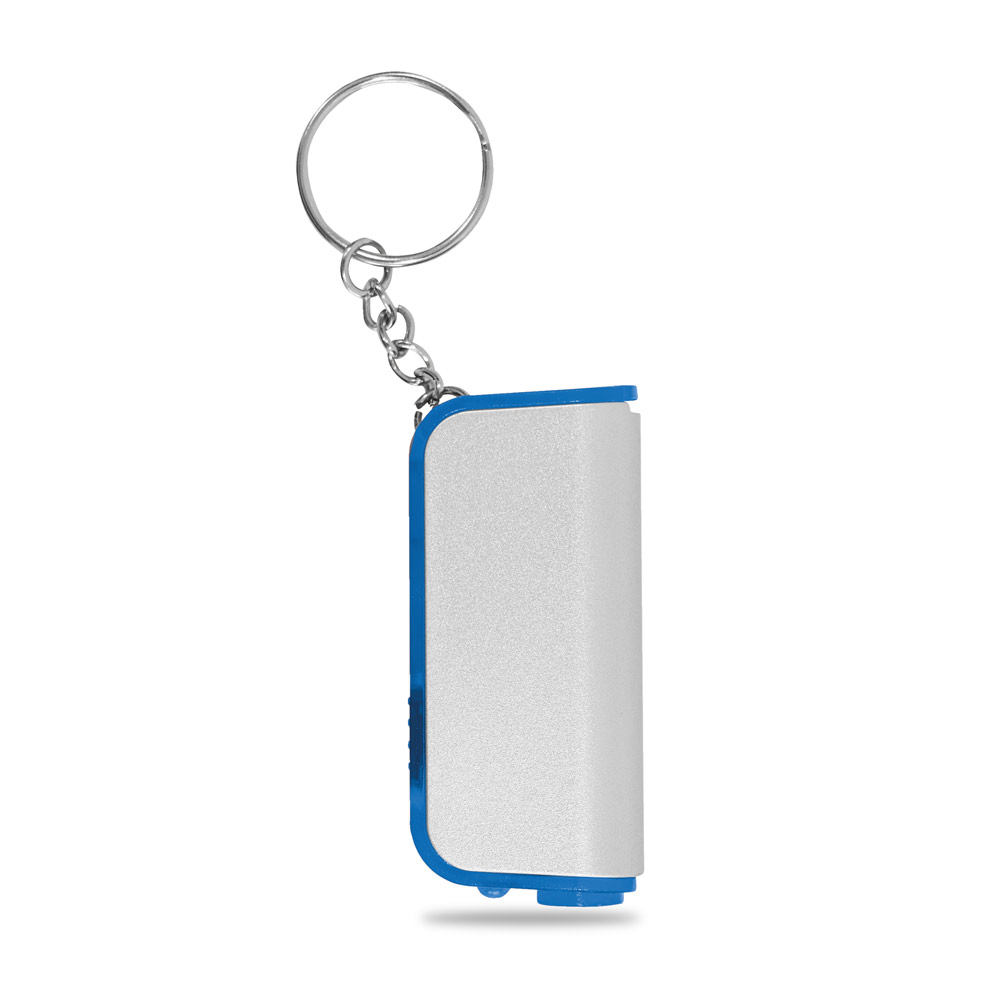 Chaveiro com lanterna LED e ferramenta