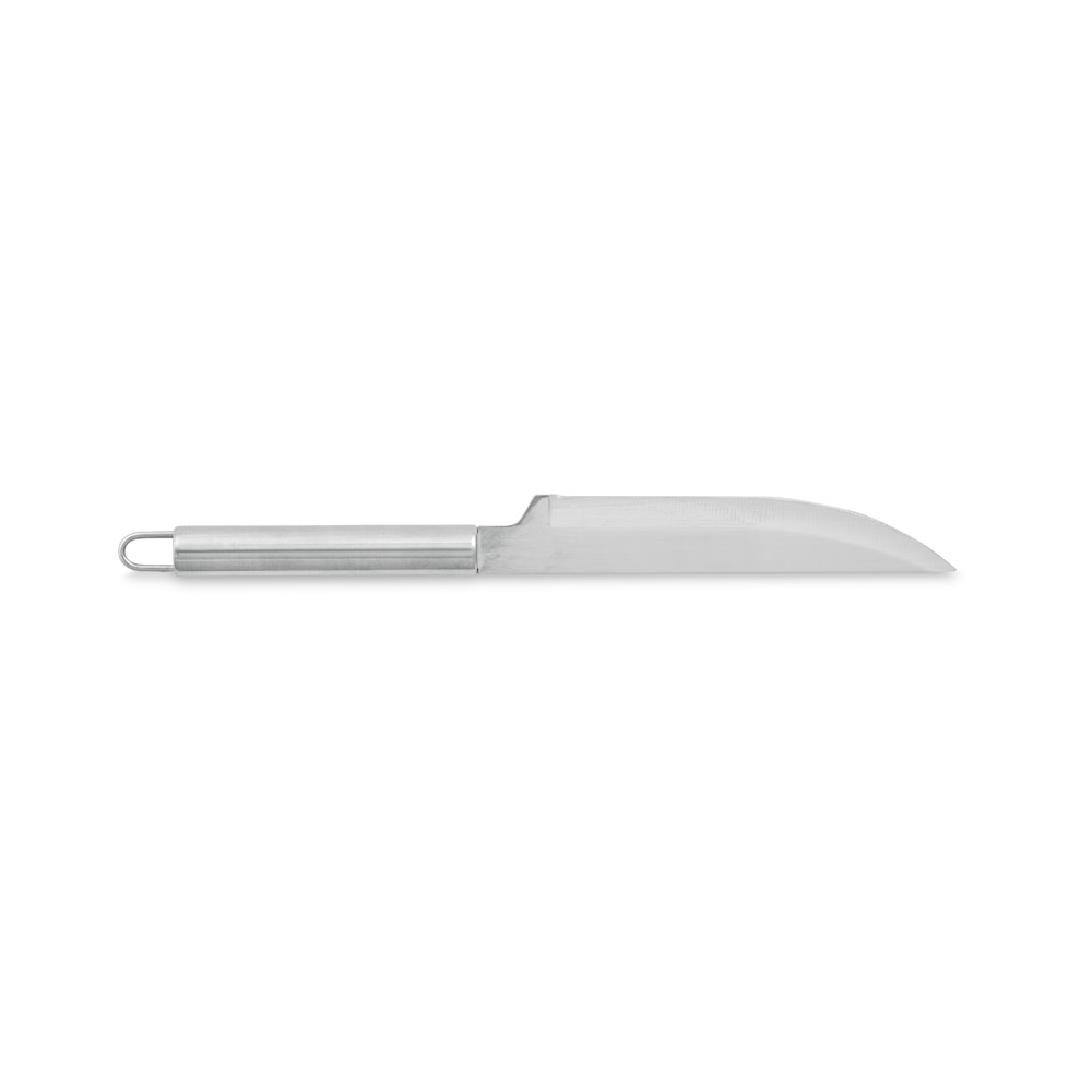 Kit churrasco em estojo em 210D com 2 utensílios em aço inox