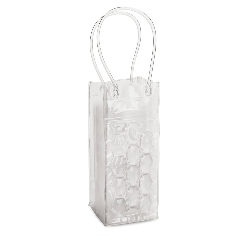 Sacola refrigeradora para 1 garrafa em PVC