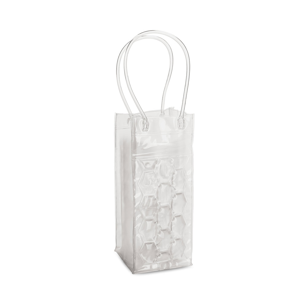 Sacola refrigeradora para 1 garrafa em PVC