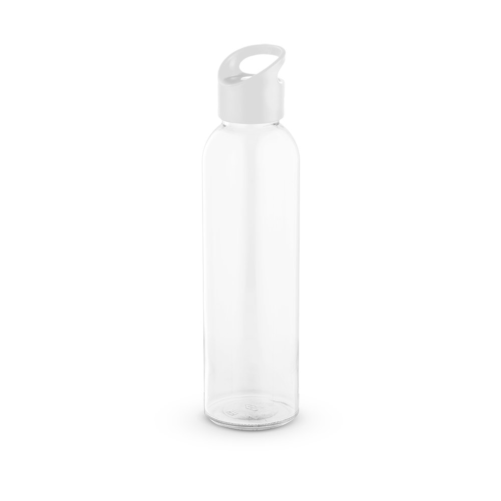 Garrafa em vidro com tampa em PP 500 mL