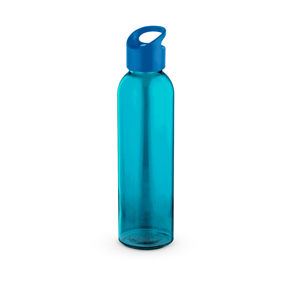 Garrafa em vidro com tampa em PP 500 mL