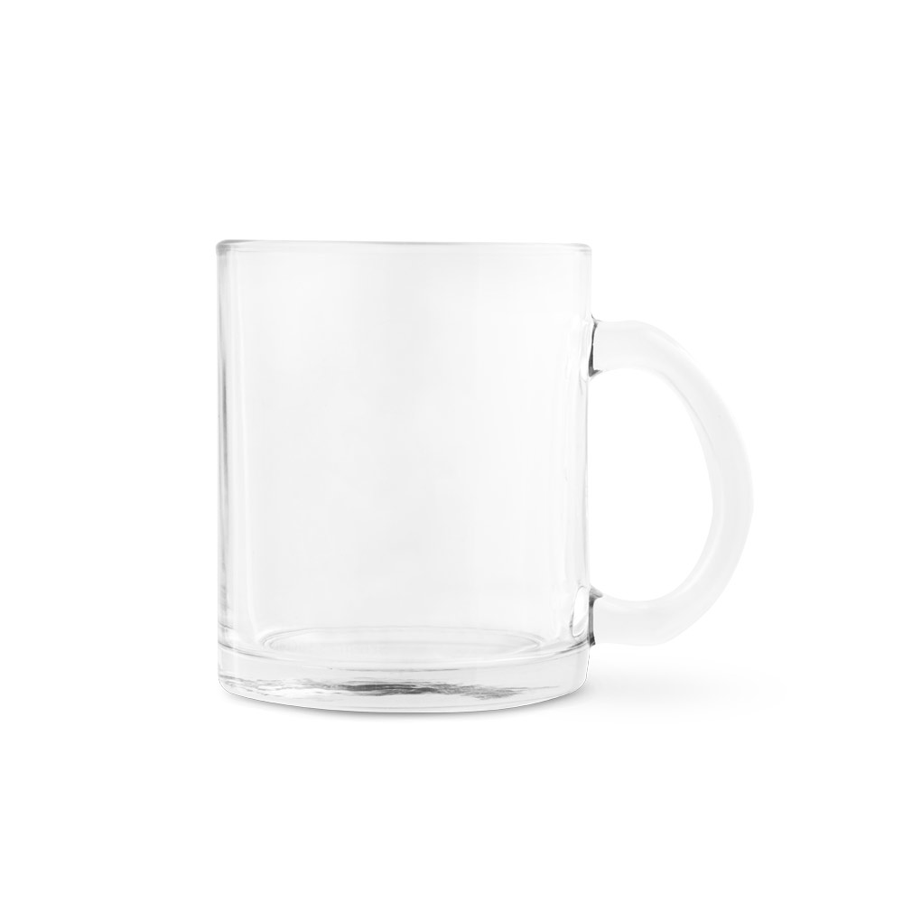 Caneca em vidro para sublimação 350 mL