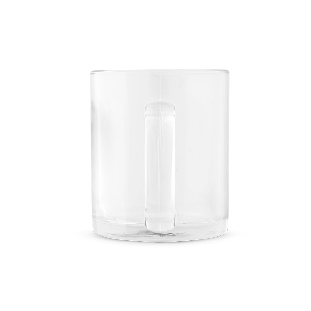 Caneca em vidro para sublimação 350 mL