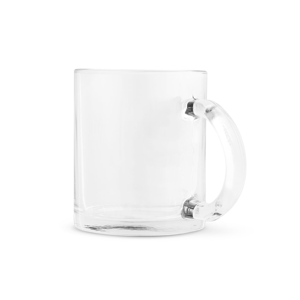 Caneca em vidro para sublimação 350 mL
