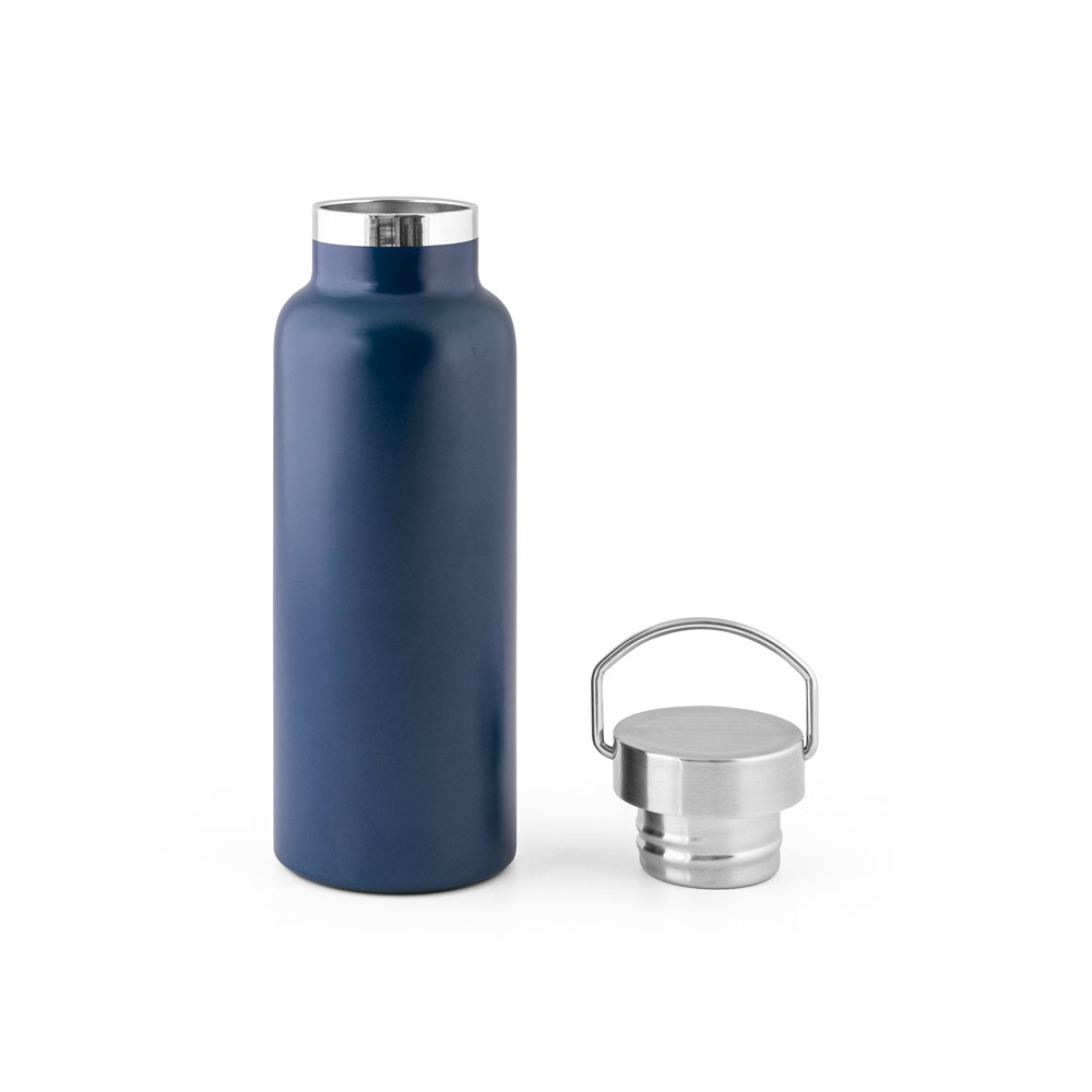 Garrafa em aço inox 36% reciclado com isolamento a vácuo 810 mL