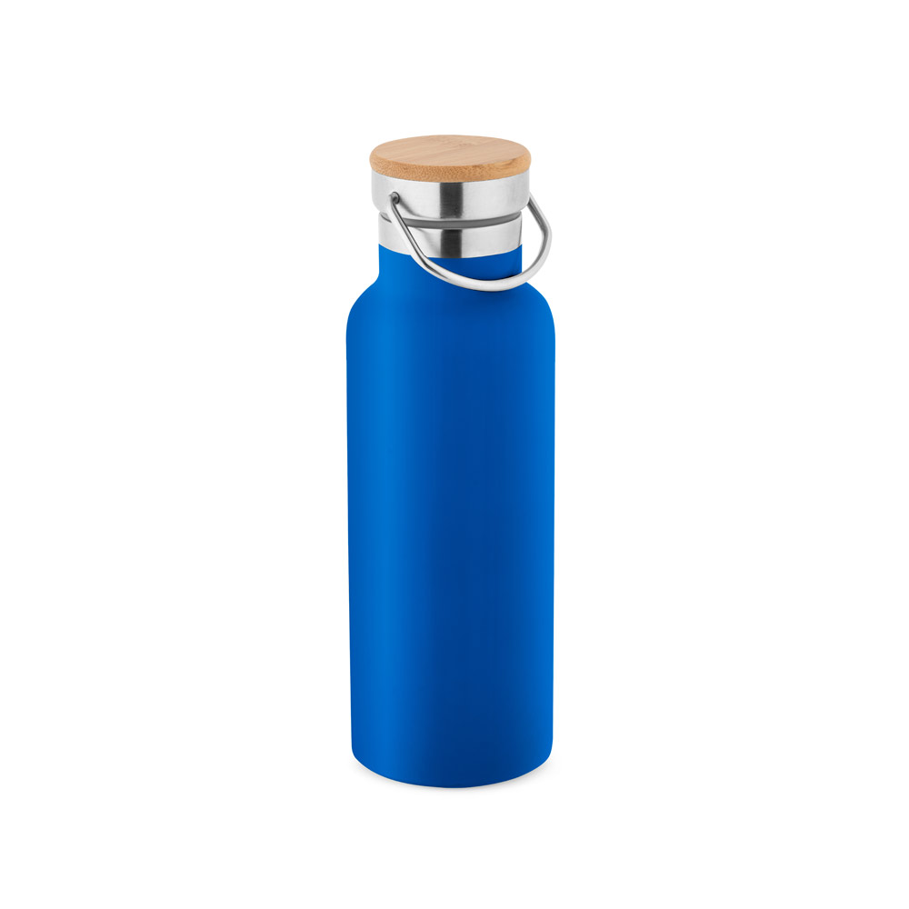 Garrafa em aço inox de parede dupla térmica, isolada a vácuo 570 mL
