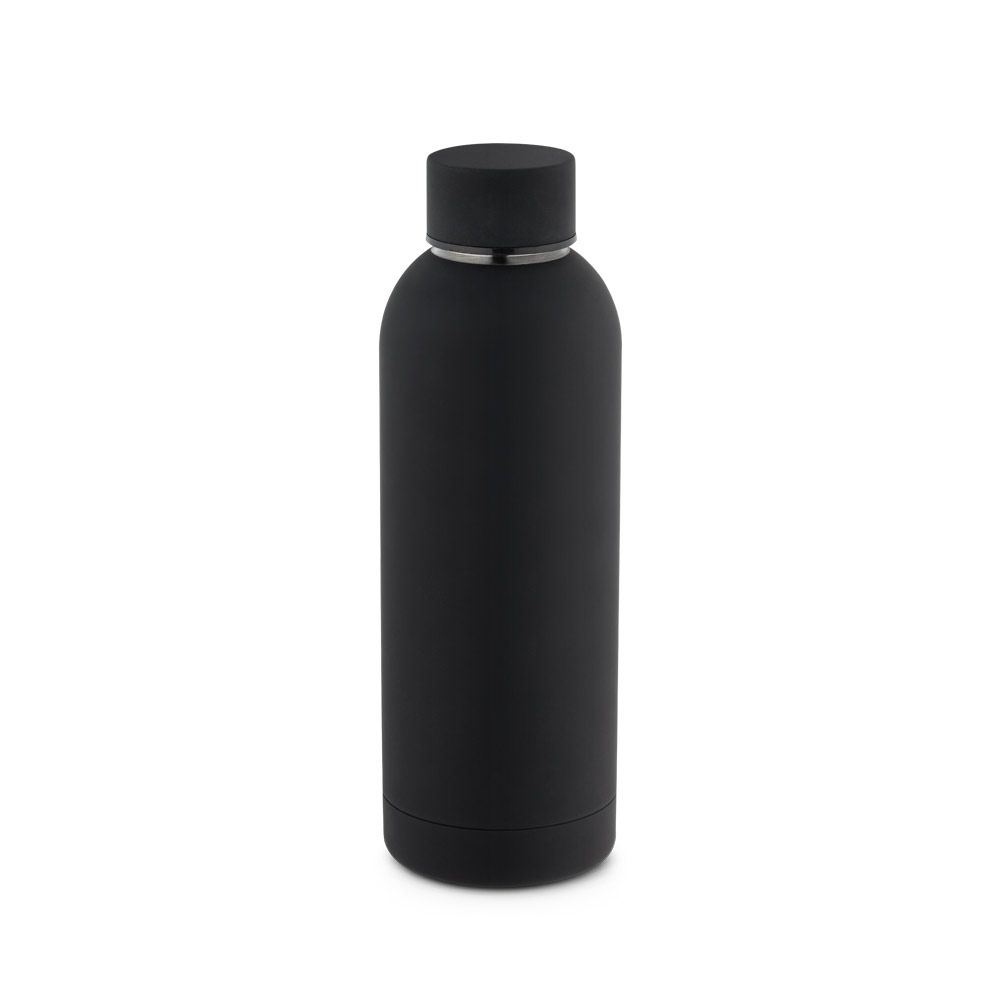 Garrafa em aço inox 36% reciclado de parede dupla térmica, isolada a vácuo 550 mL