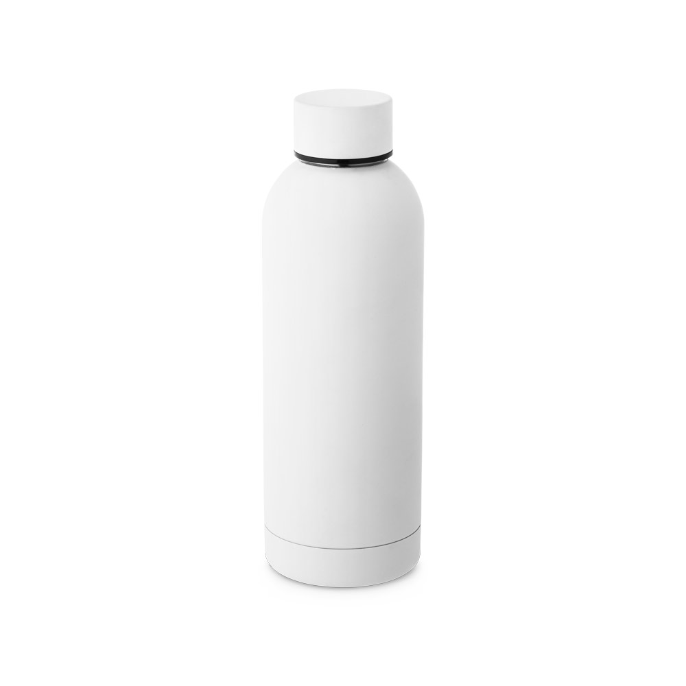 Garrafa em aço inox 36% reciclado de parede dupla térmica, isolada a vácuo 550 mL