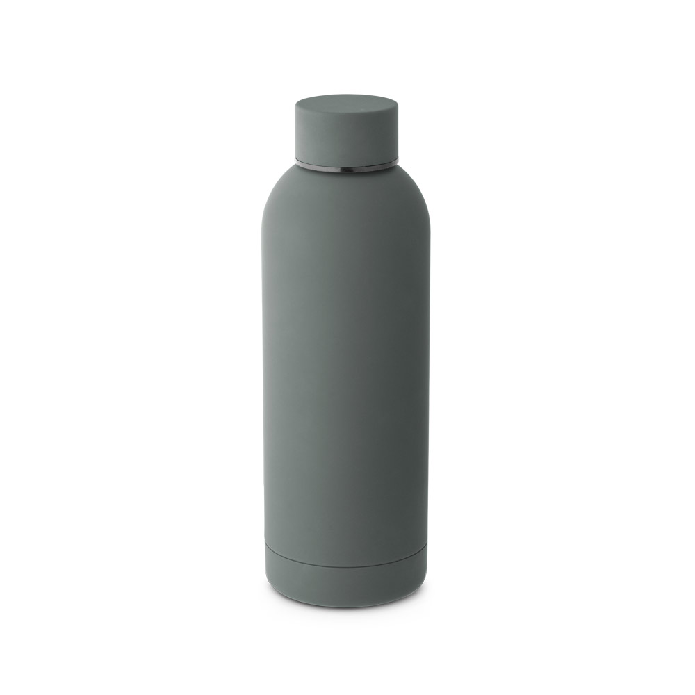 Garrafa em aço inox 36% reciclado de parede dupla térmica, isolada a vácuo 550 mL