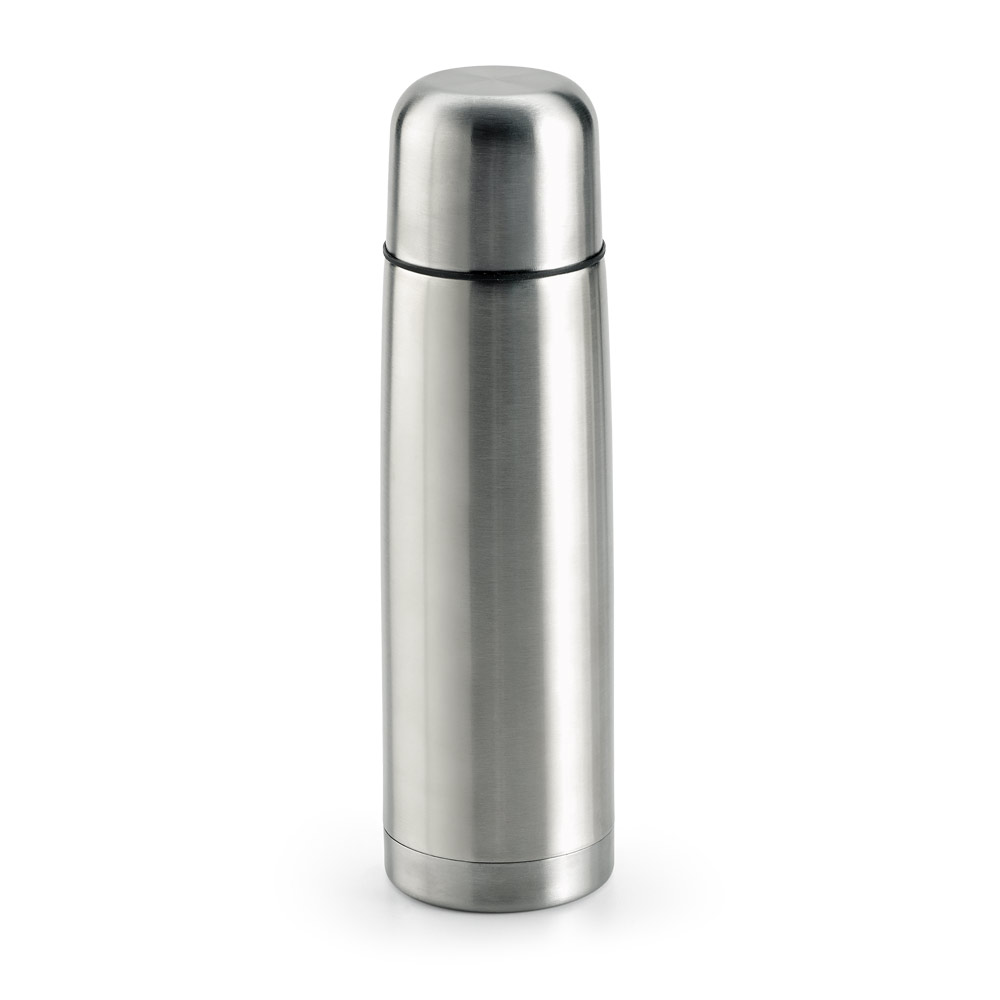 Garrafa em aço inox de parede dupla térmica, isolada a vácuo 500 mL