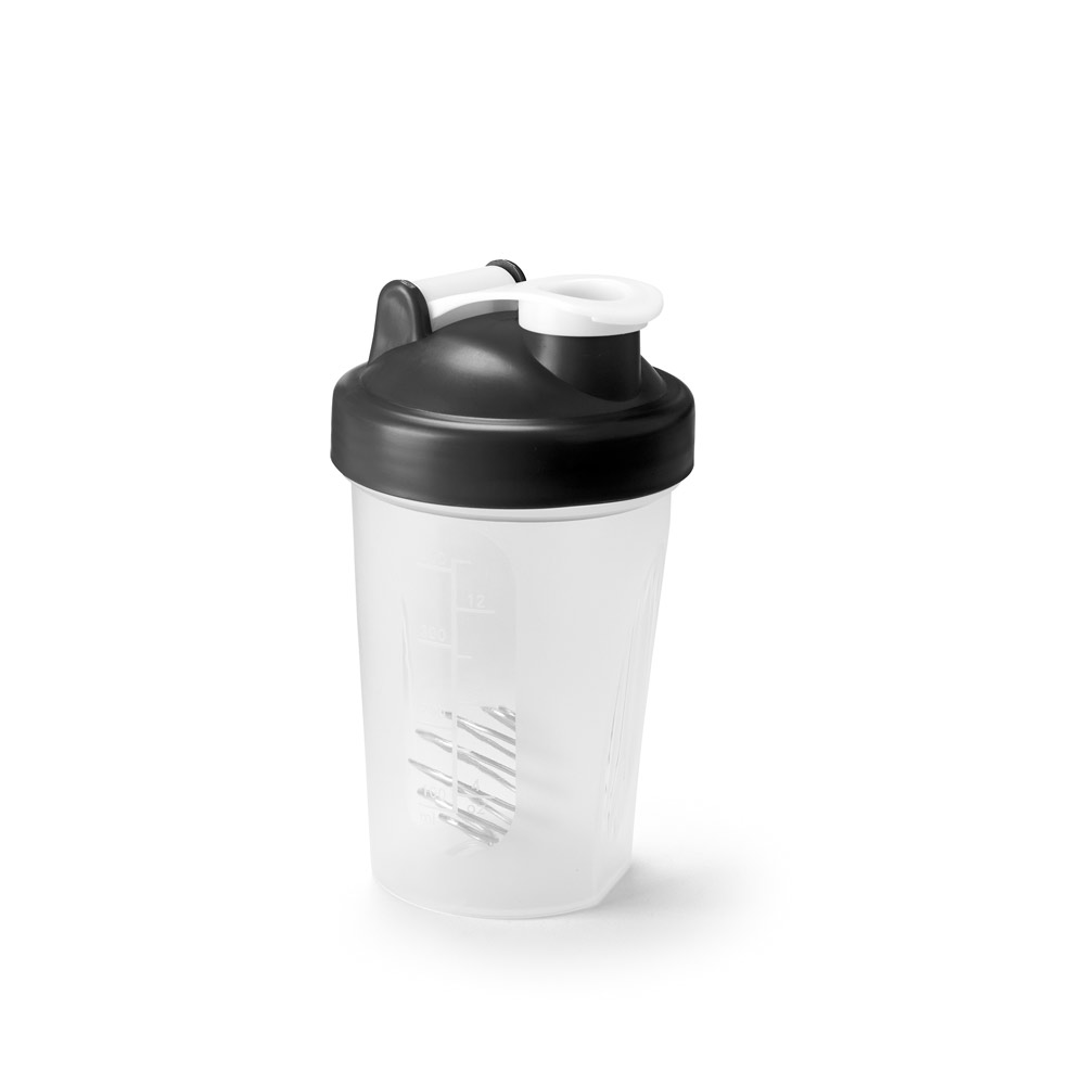 Shaker em HDPE com tampa flip top em PP 550 mL