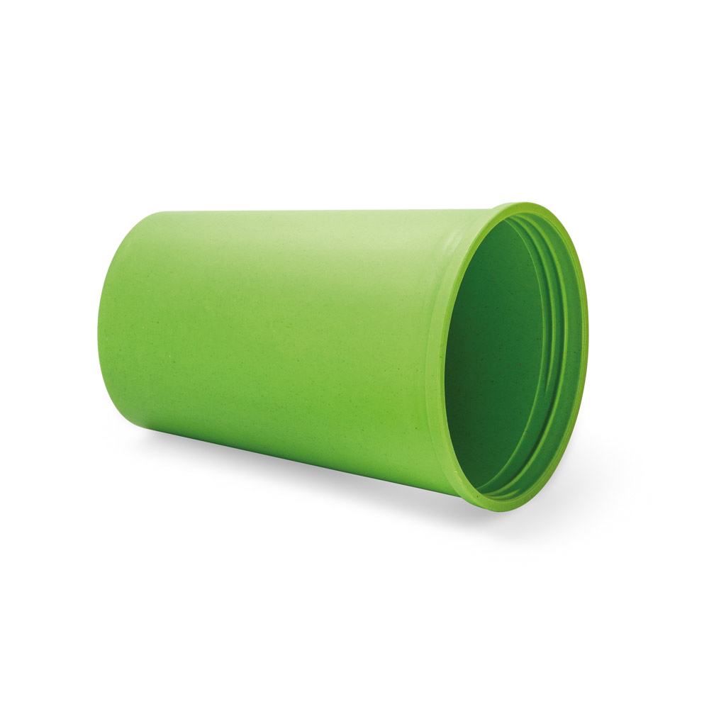 Copo para viagem em fibra de bambu (60%) e PP (40%) 450 mL
