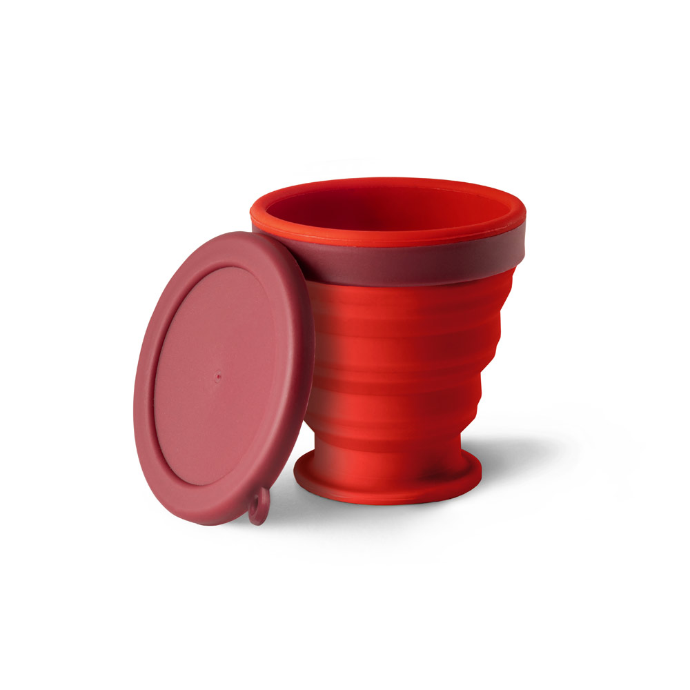 Copo de viagem em silicone 240 mL