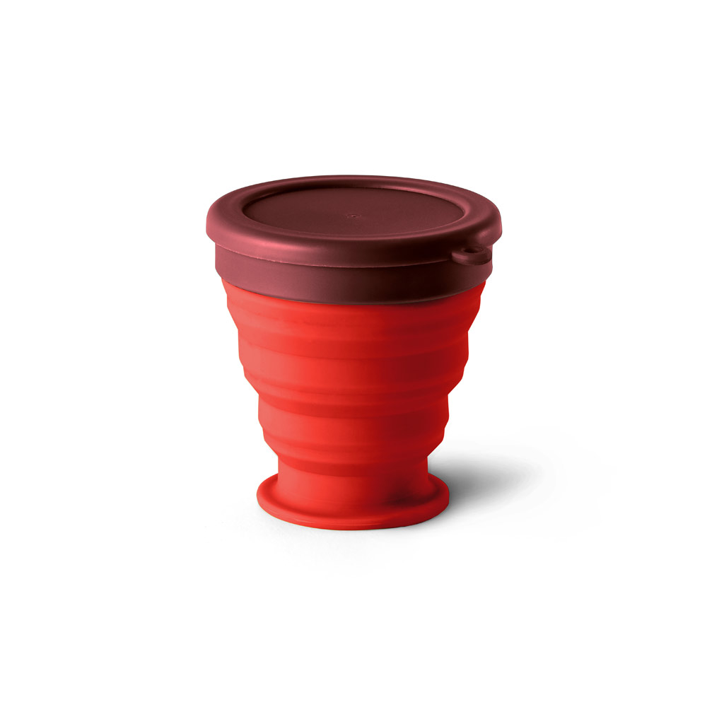 Copo de viagem em silicone 240 mL