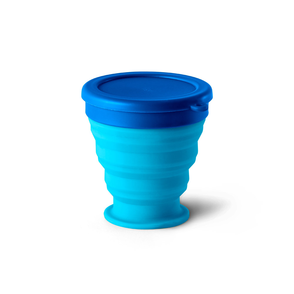 Copo de viagem em silicone 240 mL