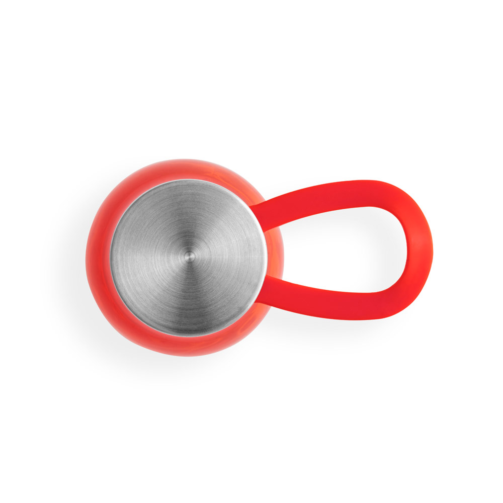 Squeeze em PET 100% reciclado com alça de silicone 590 mL