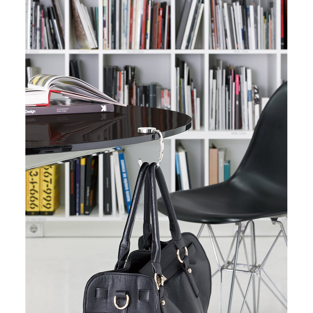 Suporte de bolsa para mesa