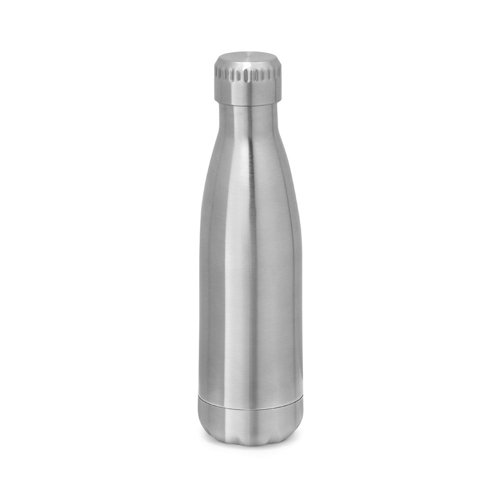 Garrafa para sublimação em aço inox de parede dupla térmica, isolada a vácuo, com tampa em aço inox 510 mL