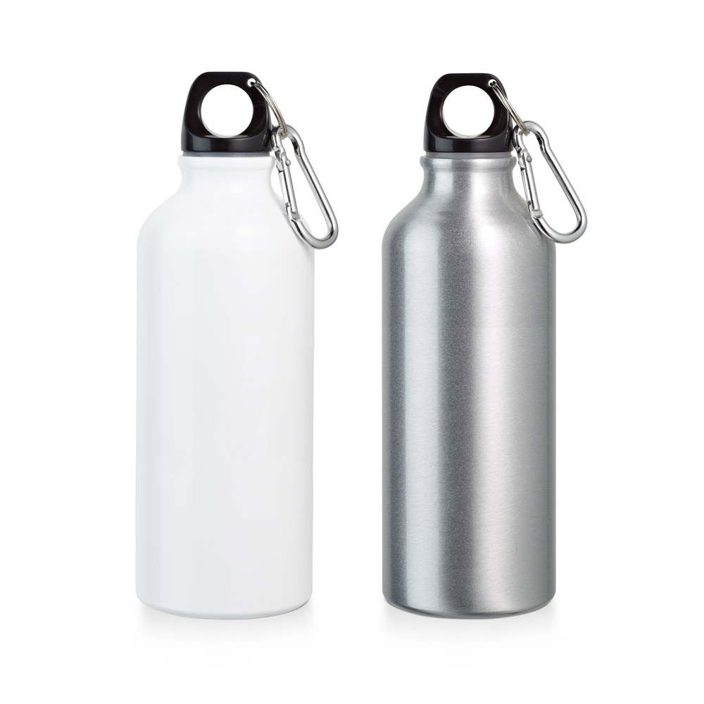 Squeeze em alumínio com mosquetão 500 mL