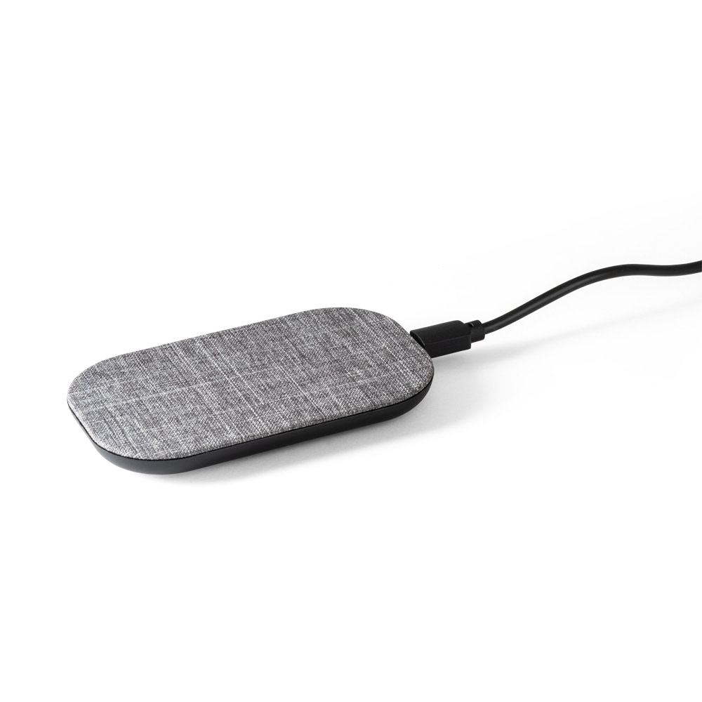 Carregador wireless em PET 100% reciclado