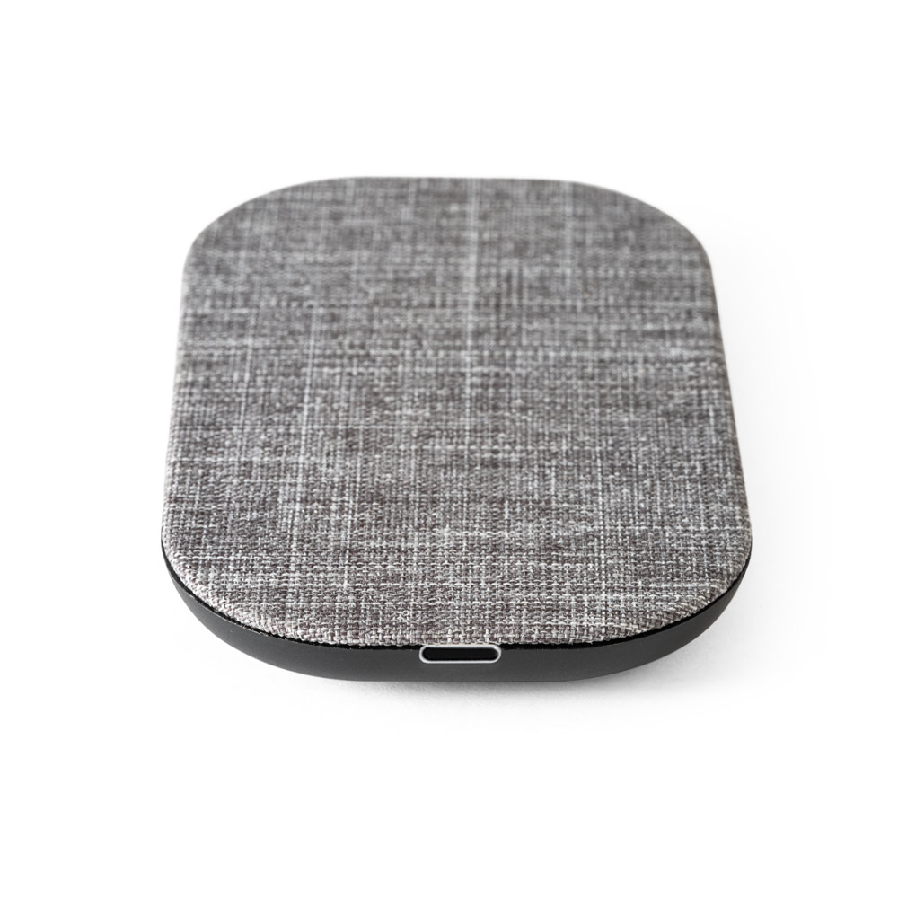 Carregador wireless em PET 100% reciclado