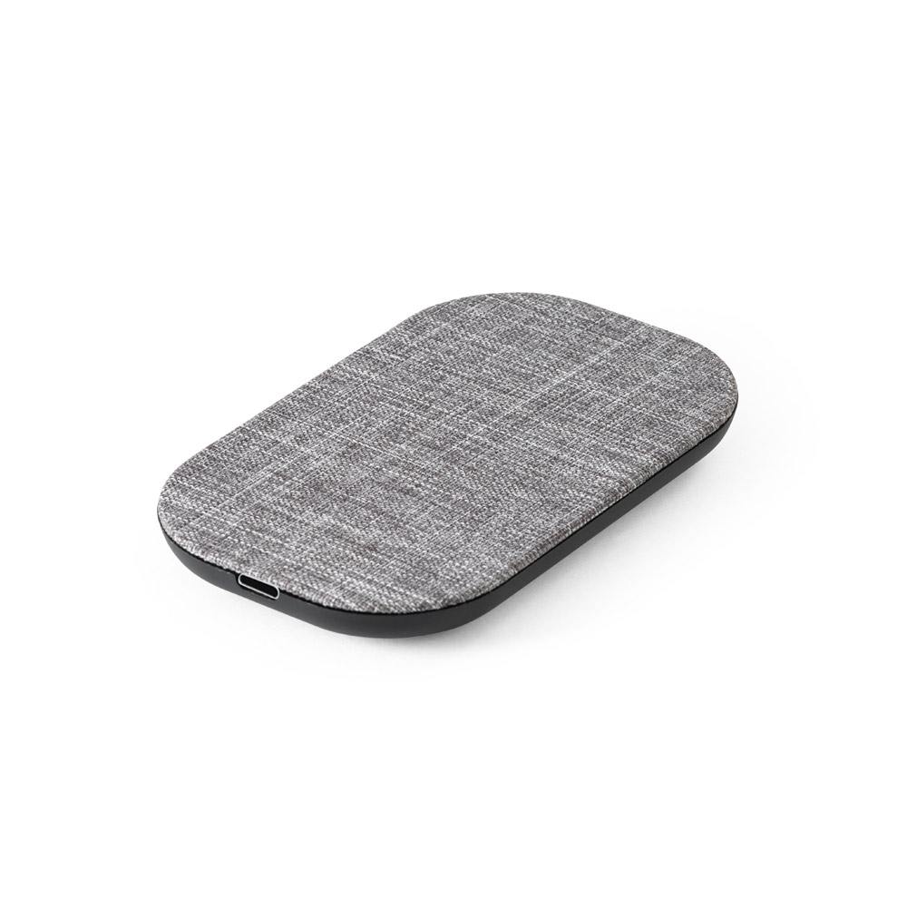 Carregador wireless em PET 100% reciclado