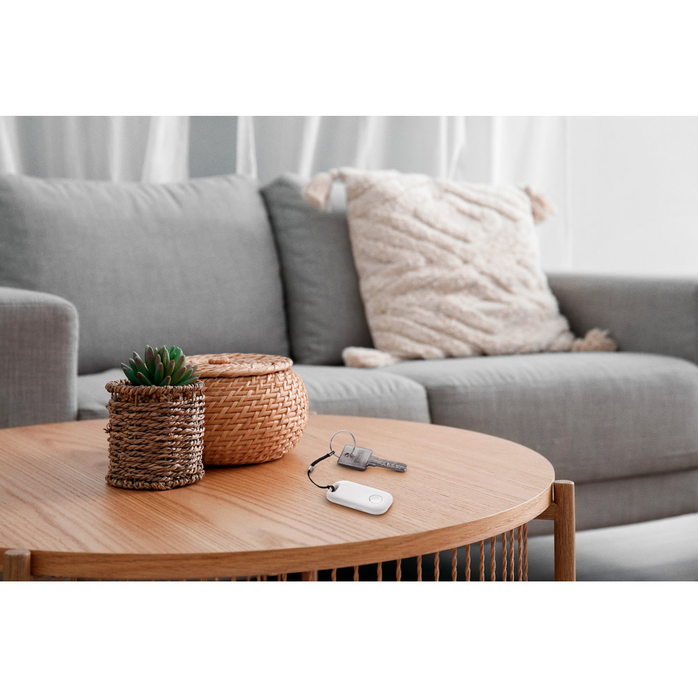 Localizador sem fios com design compacto e leve em ABS